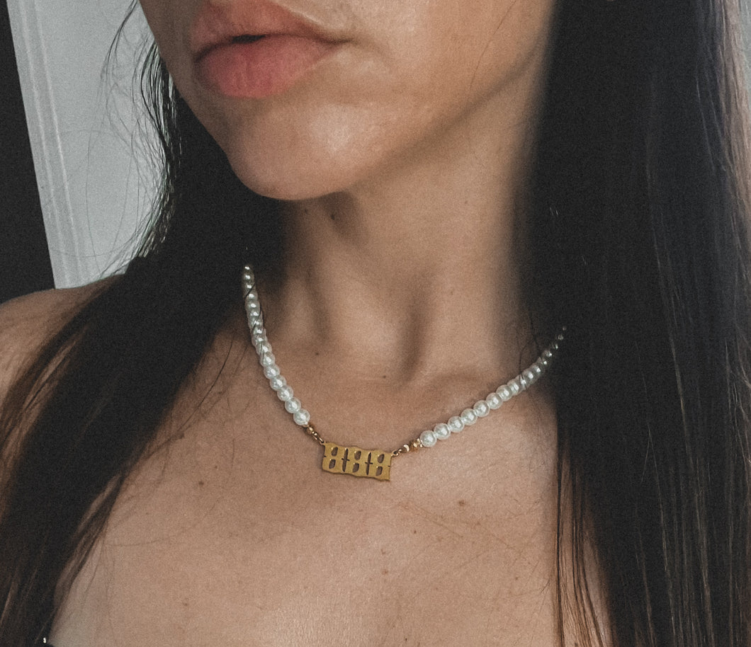 ADORNED ANGEL | Waterproof | Angel Number Necklace