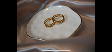 Load image into Gallery viewer, CIRCLE OF LIGHT | Stackable Gold Cross Ring
